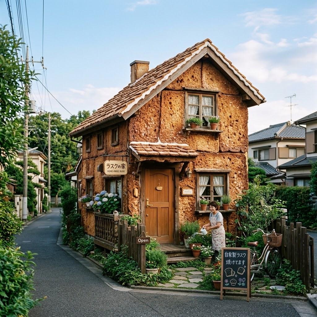 ラスクっぽい家