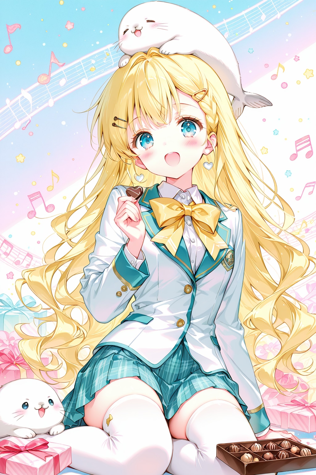 織江ちゃんからチョコのプレゼント