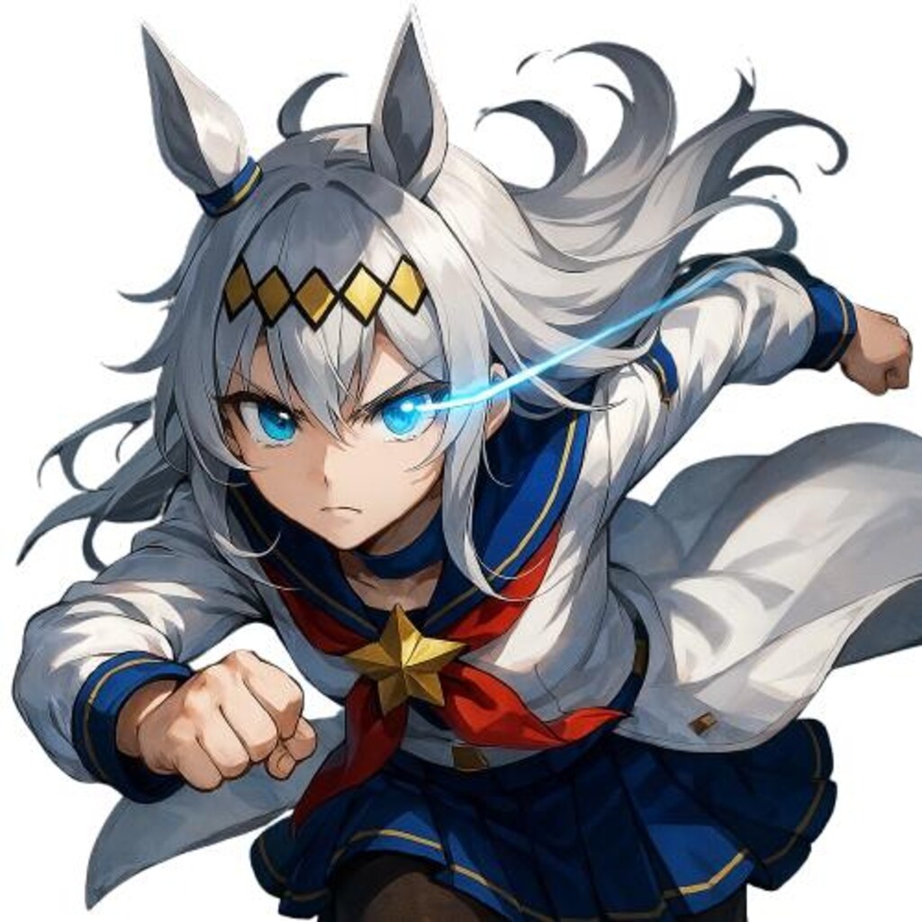 ウマ娘　オグリキャップ①　透過済み