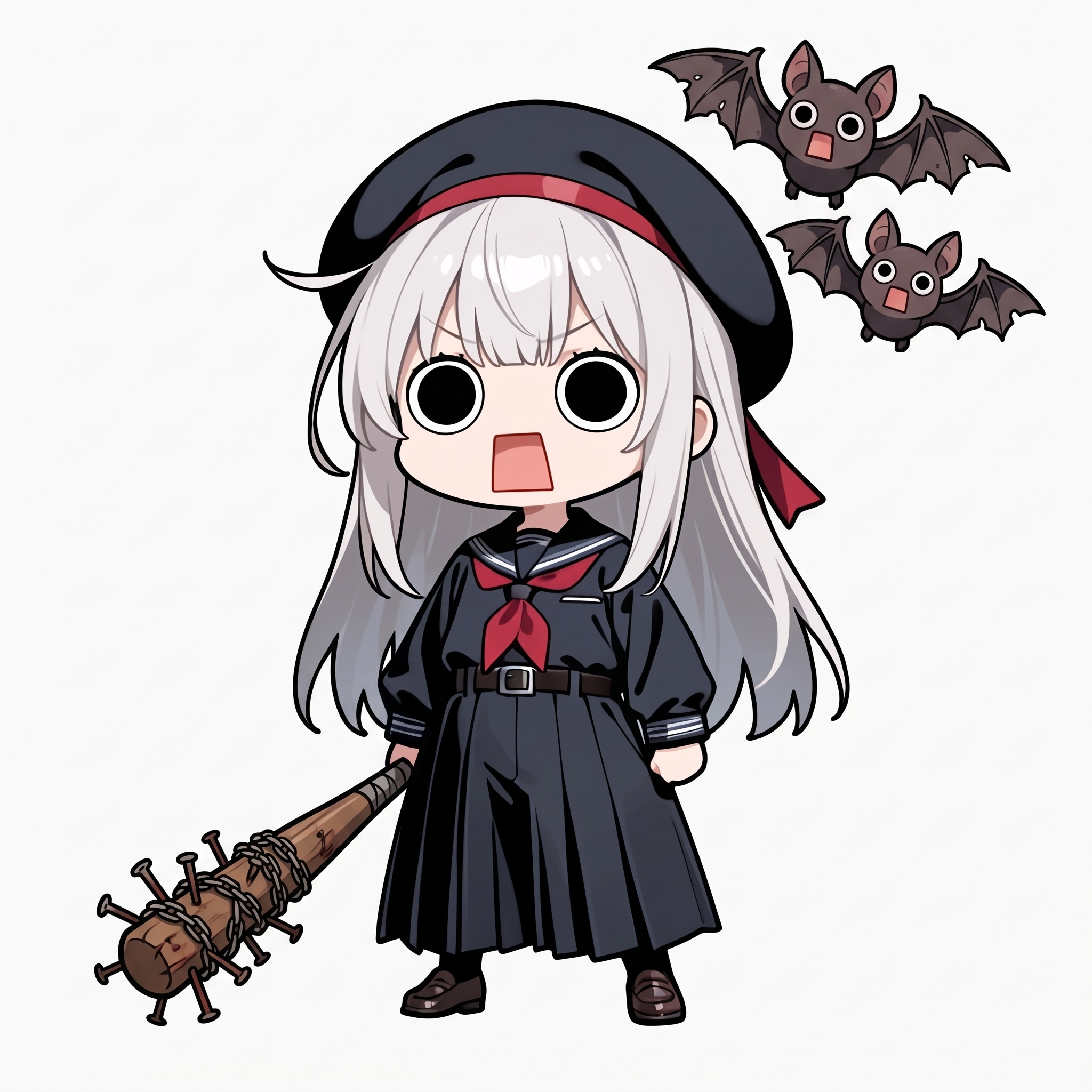 蝙蝠とバットえらいこっちゃ嬢 | の人気AIイラスト・グラビア