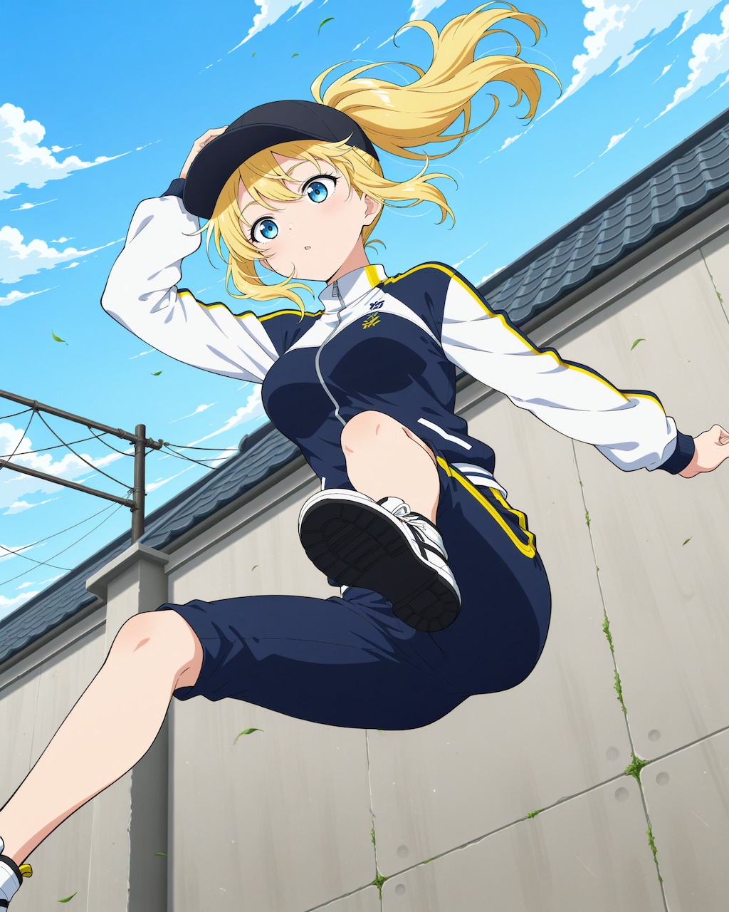 パルクール動画に影響されて