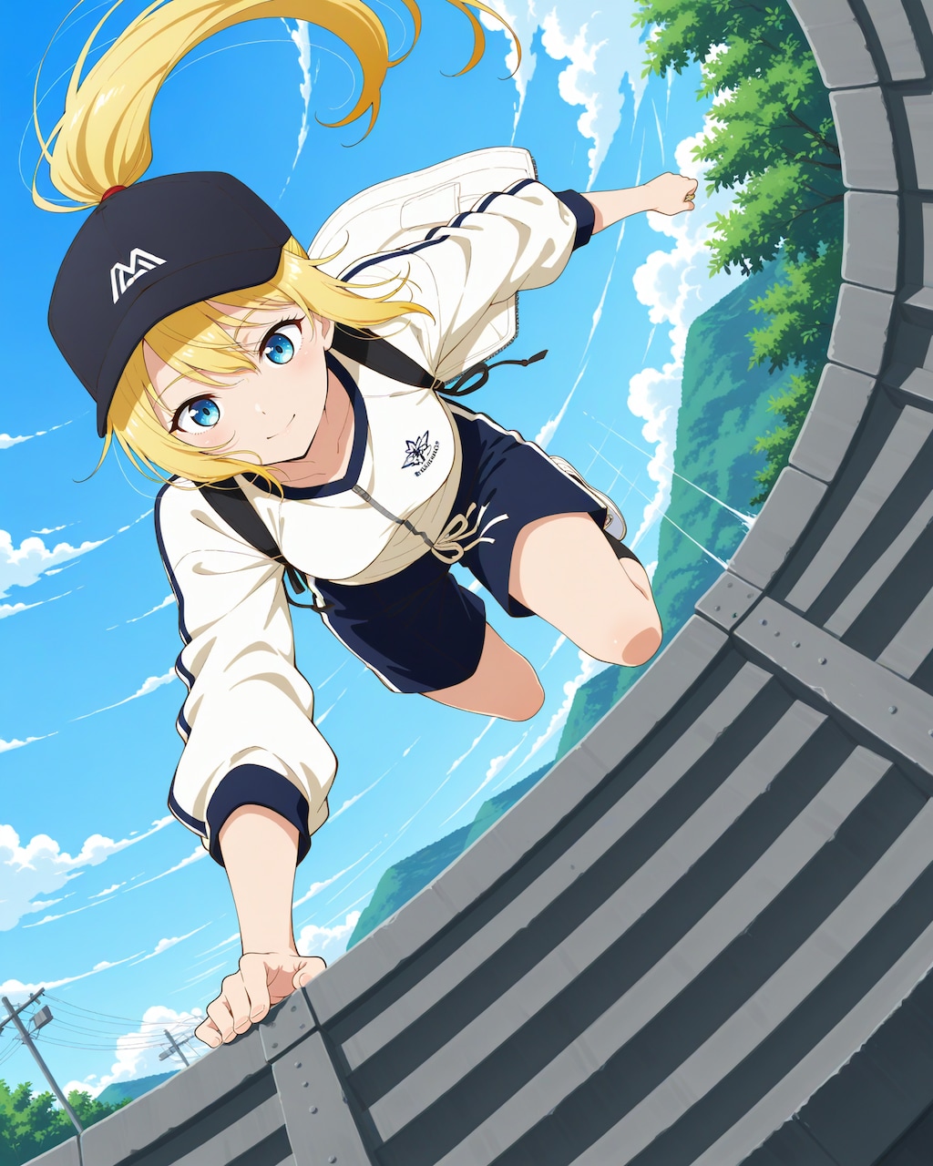 パルクール動画に影響されて