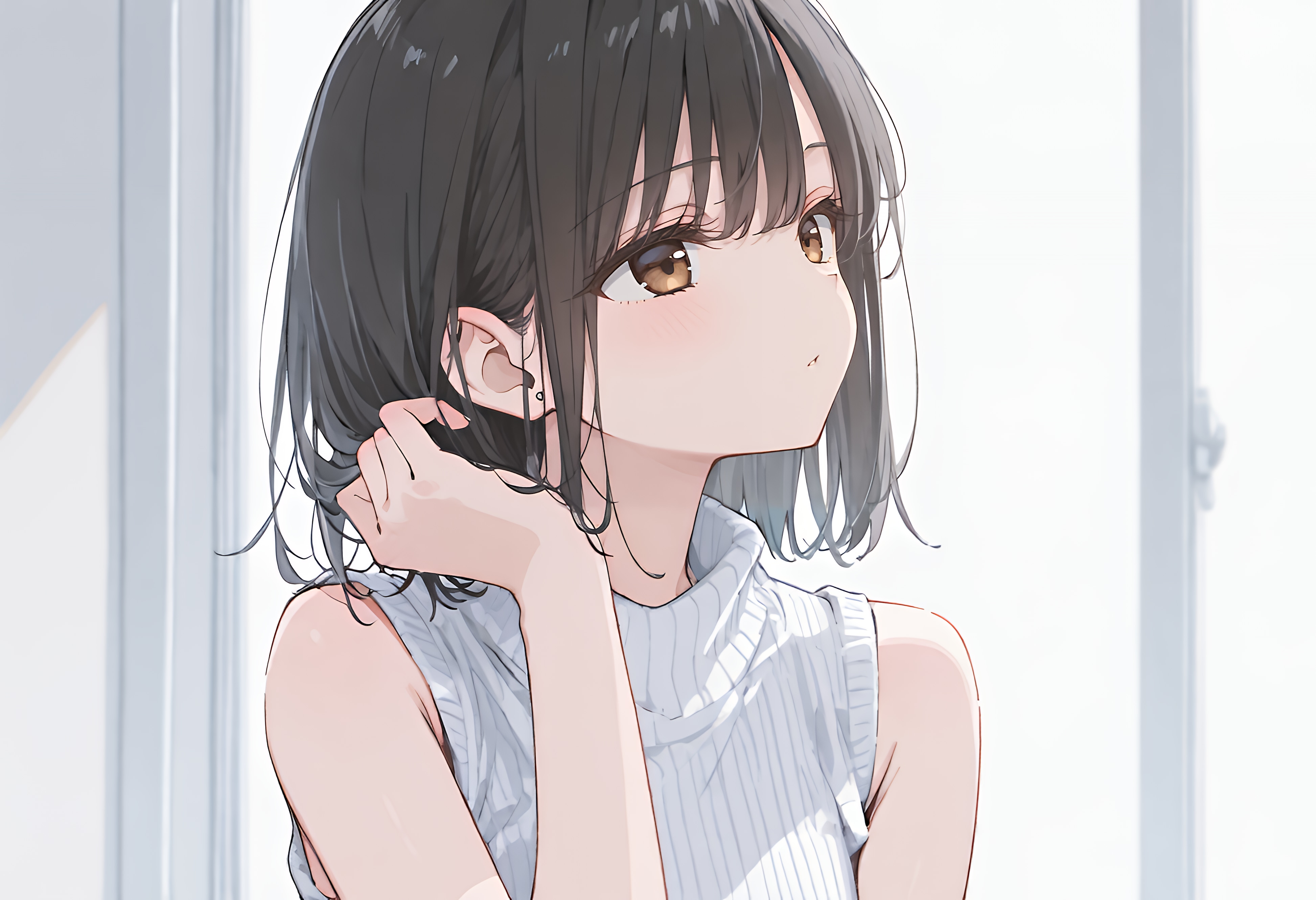 袖なしお姉さん | の人気AIイラスト・グラビア