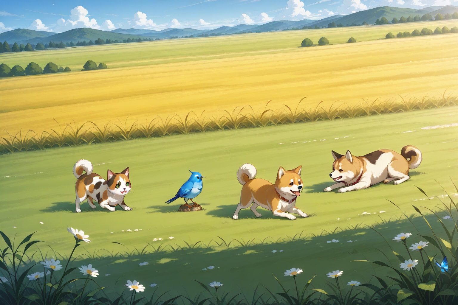 大はしゃぎ | の人気AIイラスト・グラビア