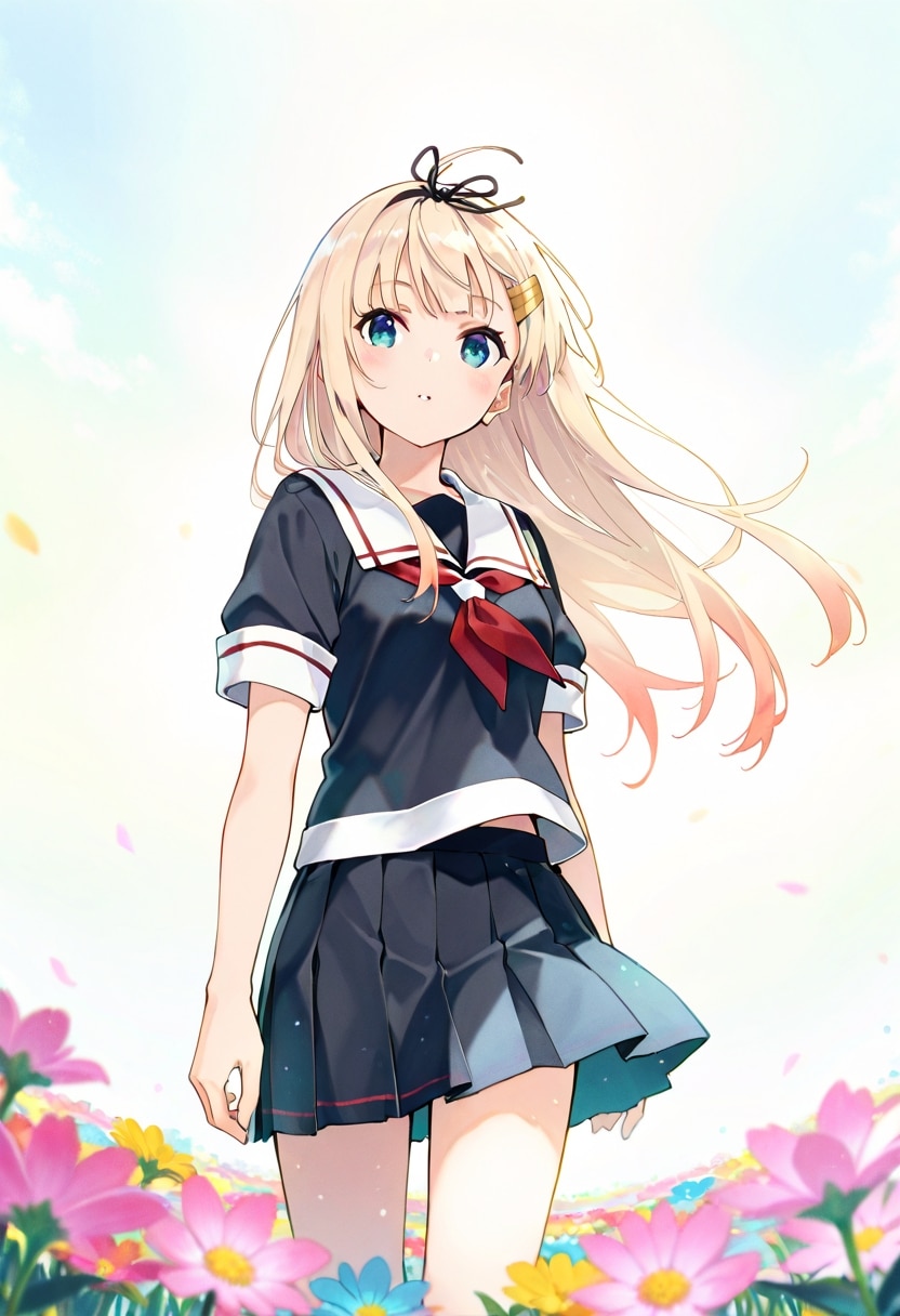 花畑の夕立さん | の人気AIイラスト・グラビア