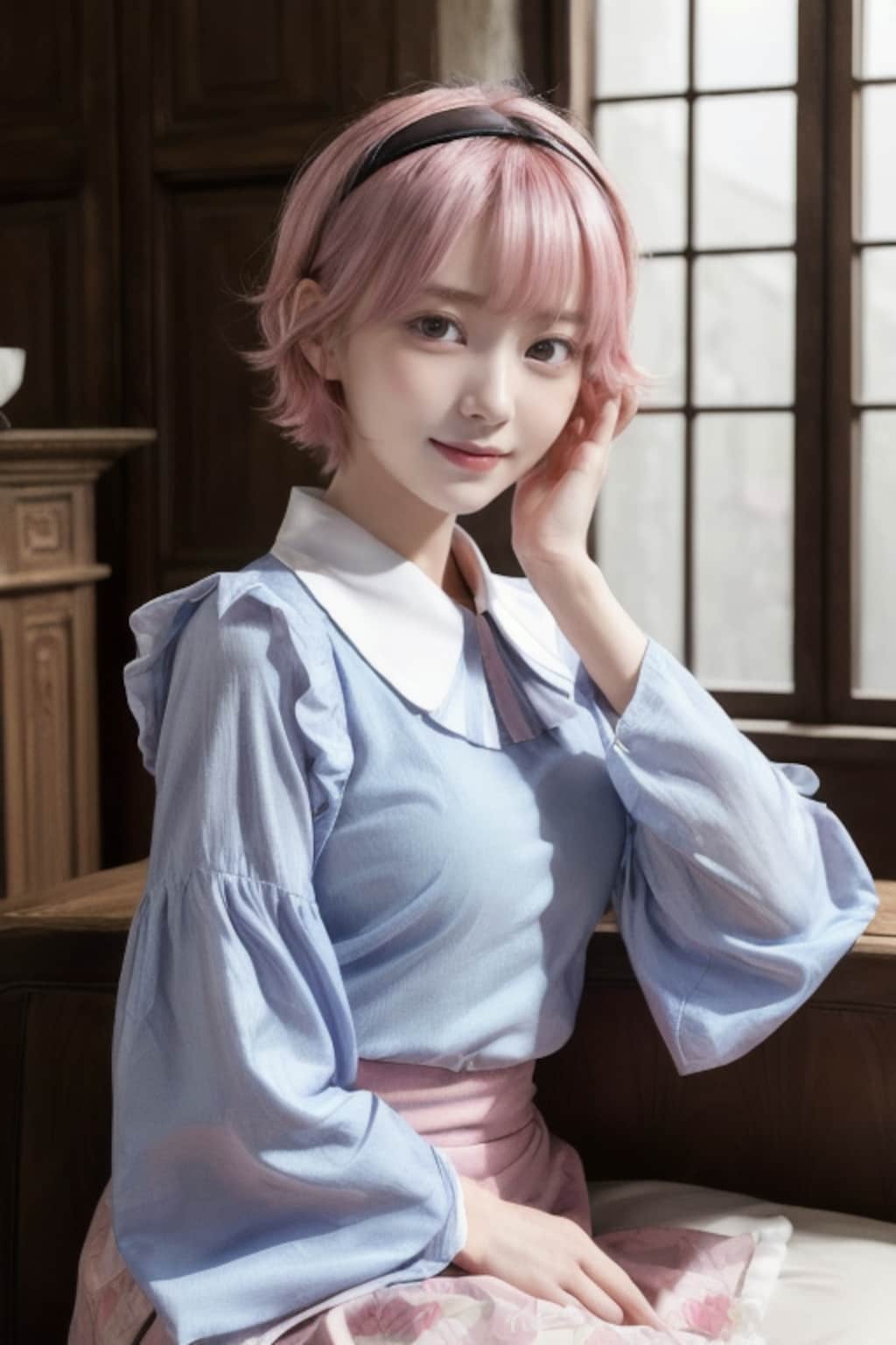 ご就寝のPRISMちゃん