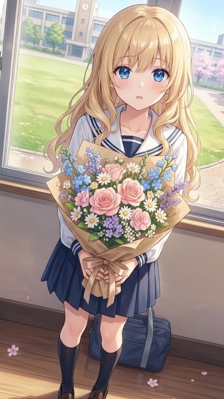 花を贈る