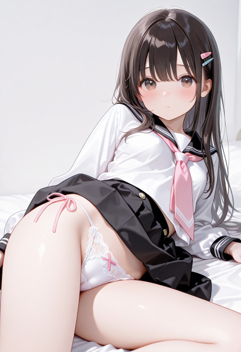 黒髪の美少女(R-15)(399)