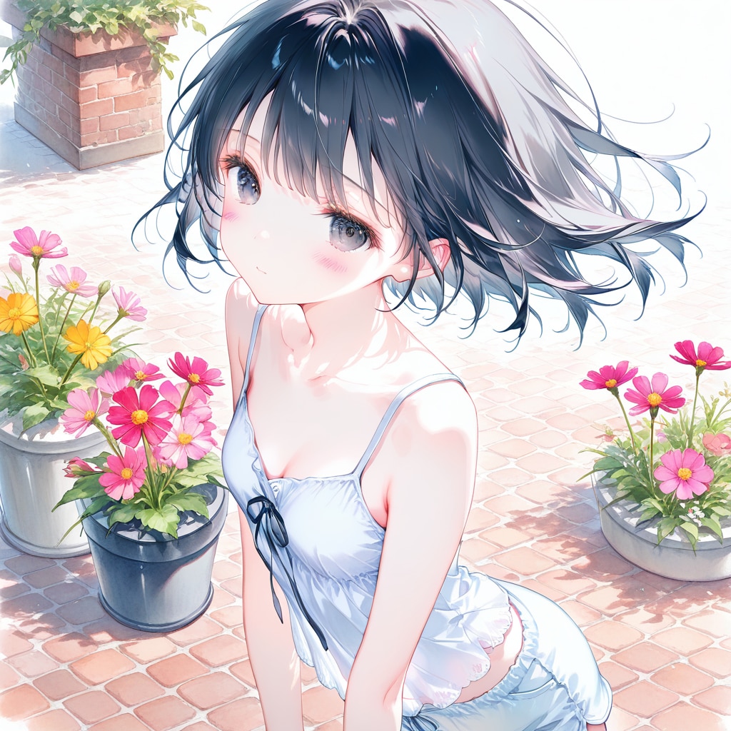秋桜揺れて(QILIN) | の人気AIイラスト・グラビア