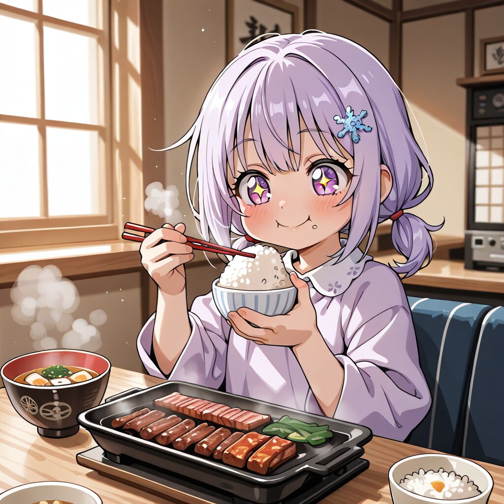 おいしいー(๑´ڡ`๑)♡ | の人気AIイラスト・グラビア