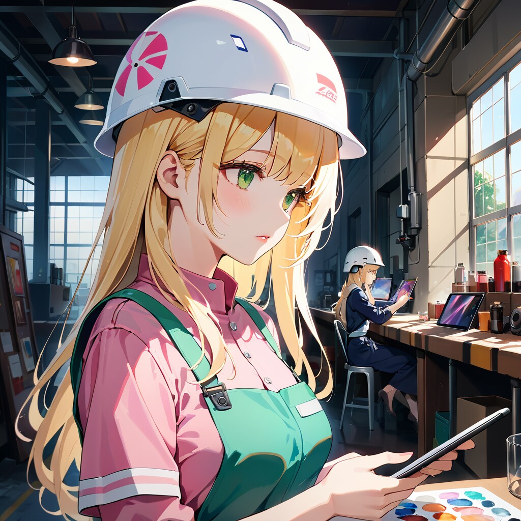 はたらく凪咲さん 工場にて ／ ワーキングパーソン