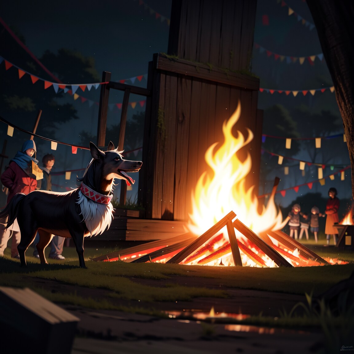 何も考えずbonfire