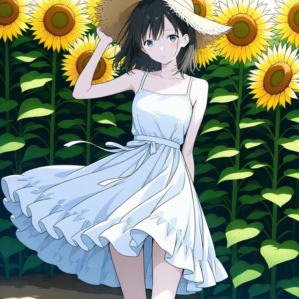 BEHIMOTHでひまわり