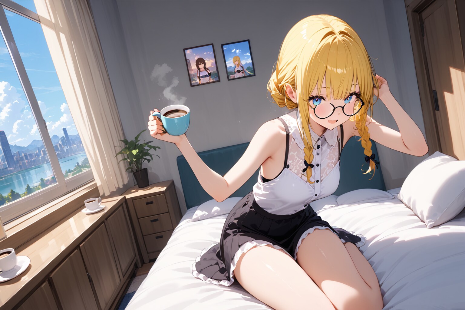 コーヒーブレイク　HALO版 | の人気AIイラスト・グラビア