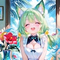 7枚）南国　花瓶 2枚目