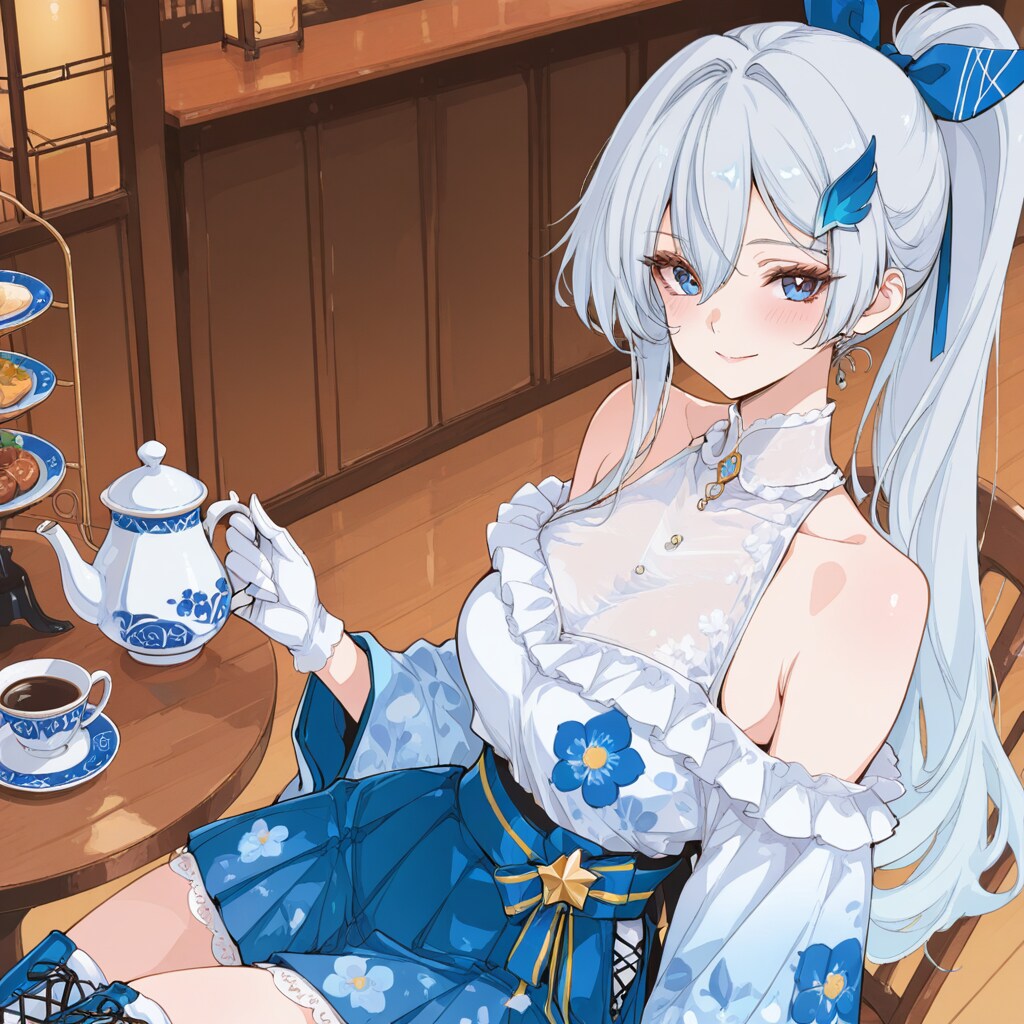 一緒ニ、オ茶シマセンカ？ | の人気AIイラスト・グラビア