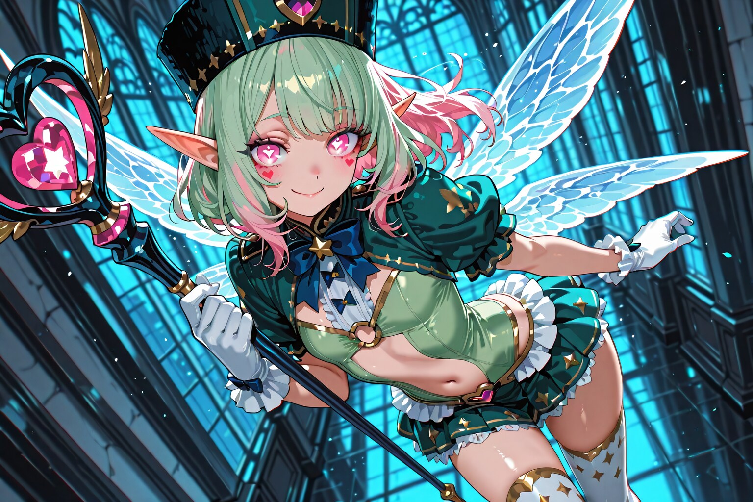エルフの女の子