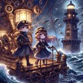 スチームパンク灯台守のふたり 5枚目