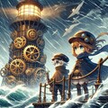 スチームパンク灯台守のふたり 6枚目
