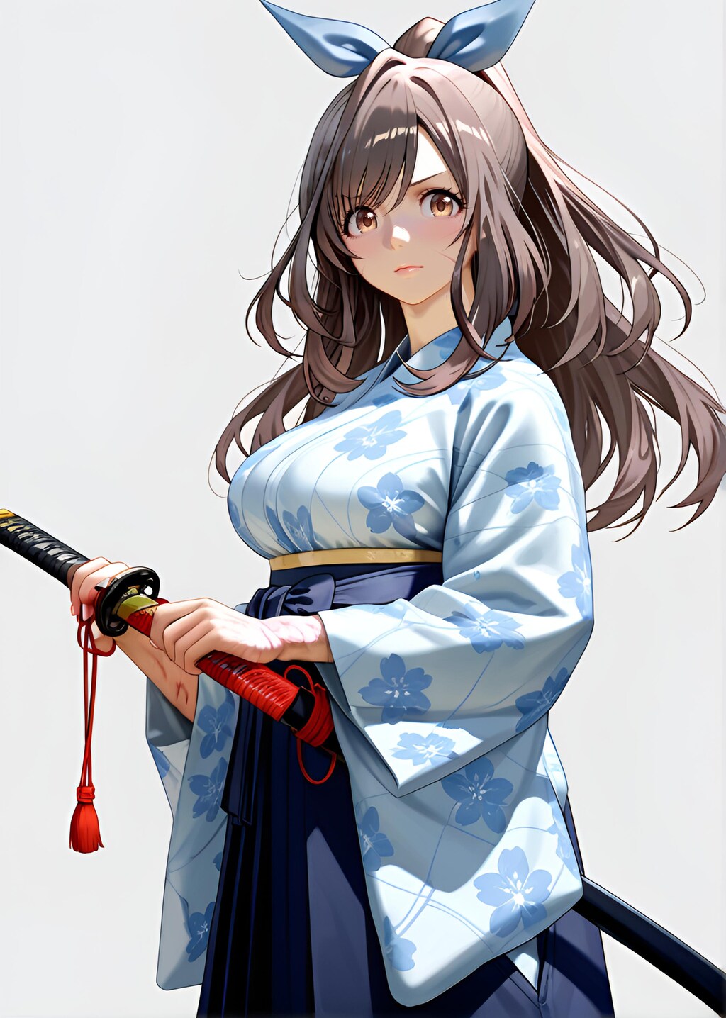 朝比奈月愛（AsahinaKagura）帯刀