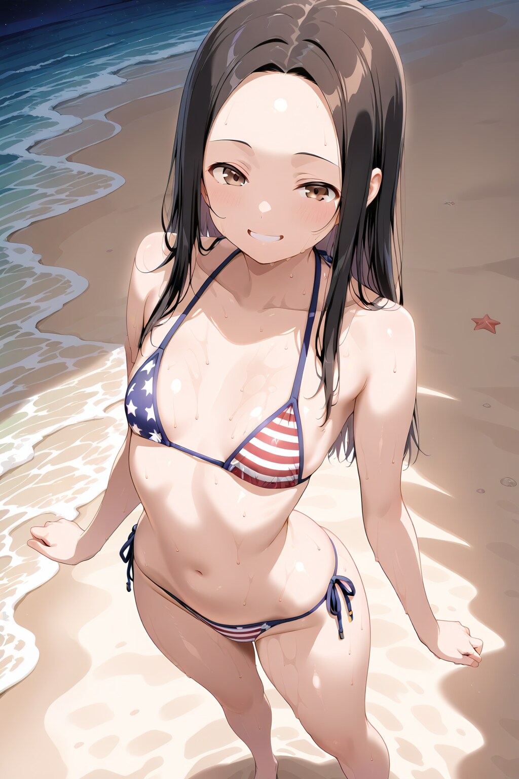 水着美少女