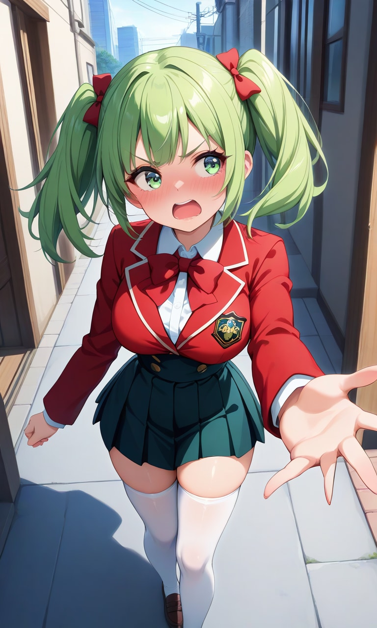 はぐれたらいけないから、手を繋いであげるわ | の人気AIイラスト・グラビア