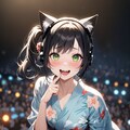 ネコミミ浴衣ライブにゃん X908 6枚目