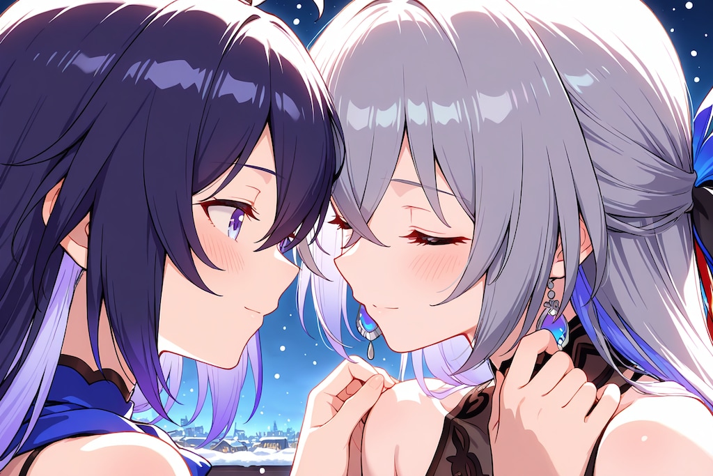 ゼーレ×ブローニャ 〜ベロブルグの夜景で〜