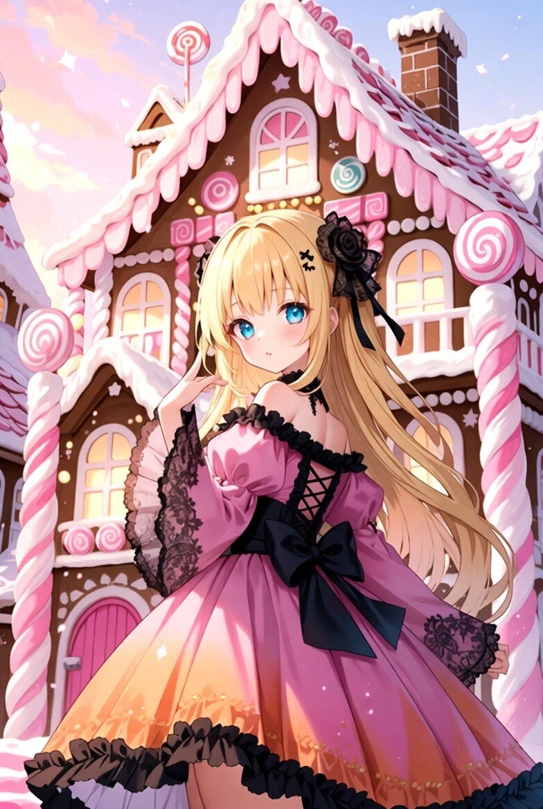 ゴスロリアリスとお菓子の家