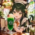 24.「く」→「クリームソーダ」鈴九 3枚目