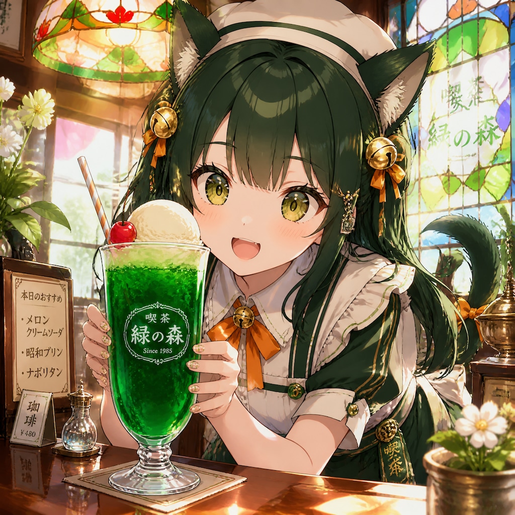 24.「く」→「クリームソーダ」鈴九