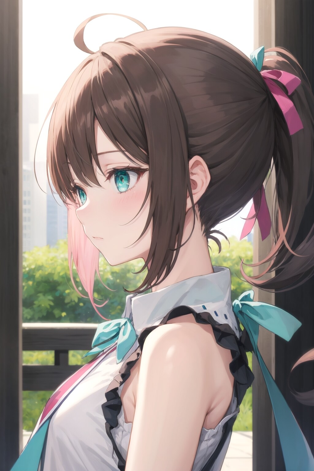 V4Bでテーマ横顔❣️