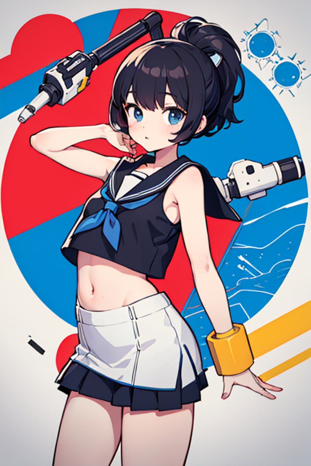 pop art, HGUC, mechanical,