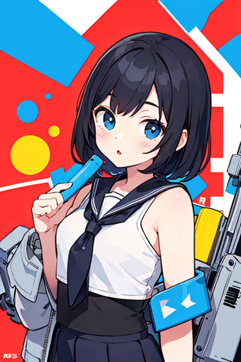 pop art, HGUC, mechanical,