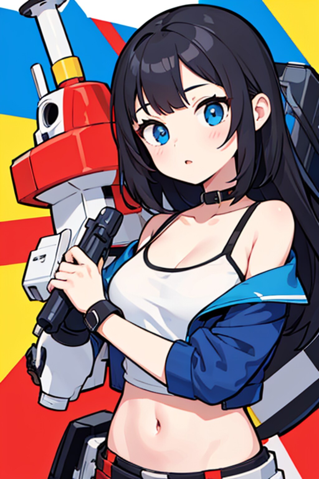 pop art, HGUC, mechanical,