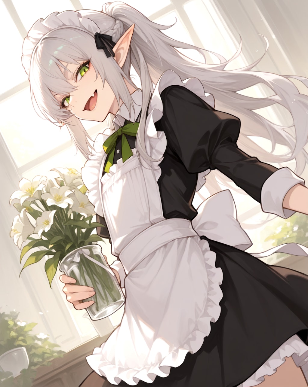 メスガキ系エルフメイド