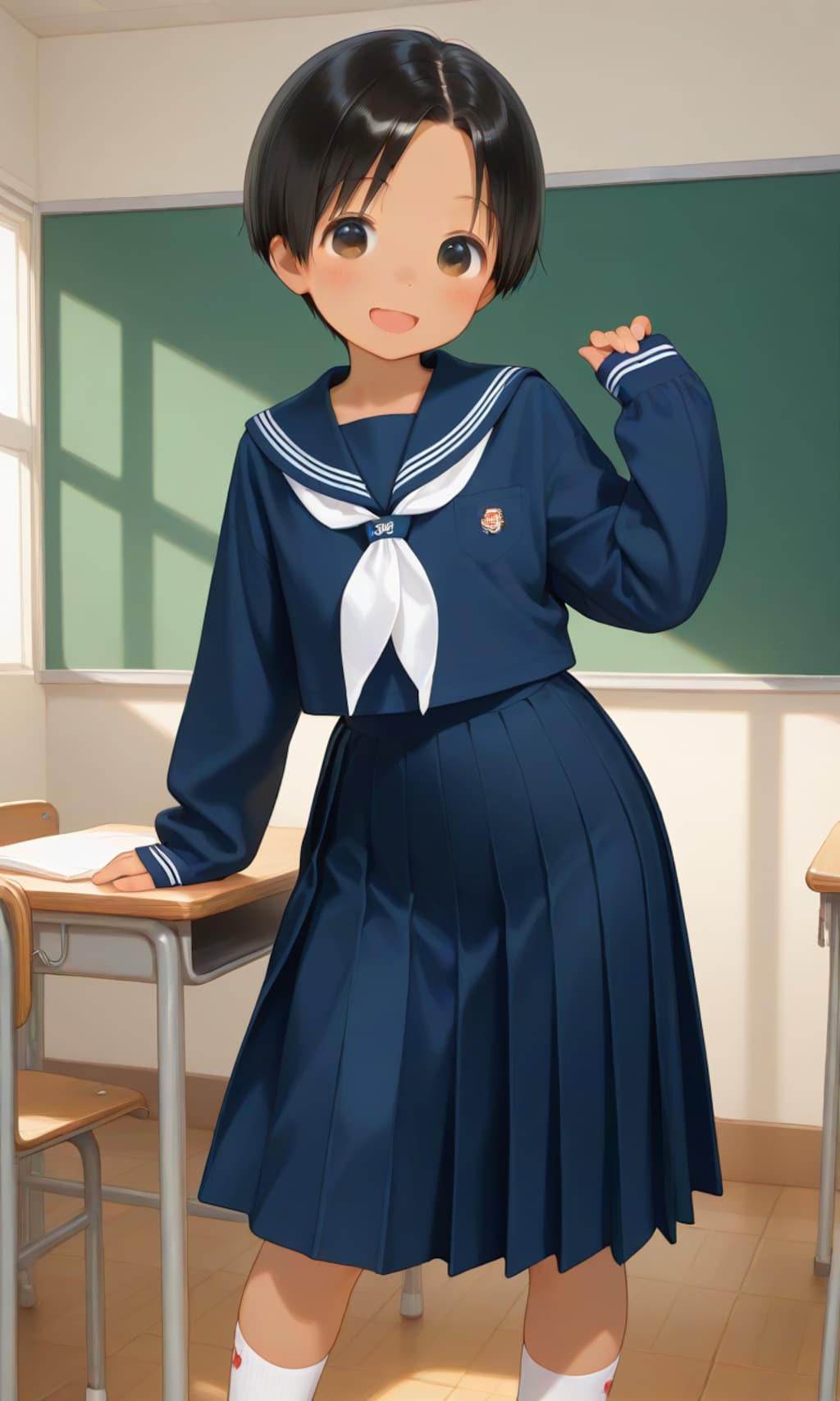 膝下スカートは難しい