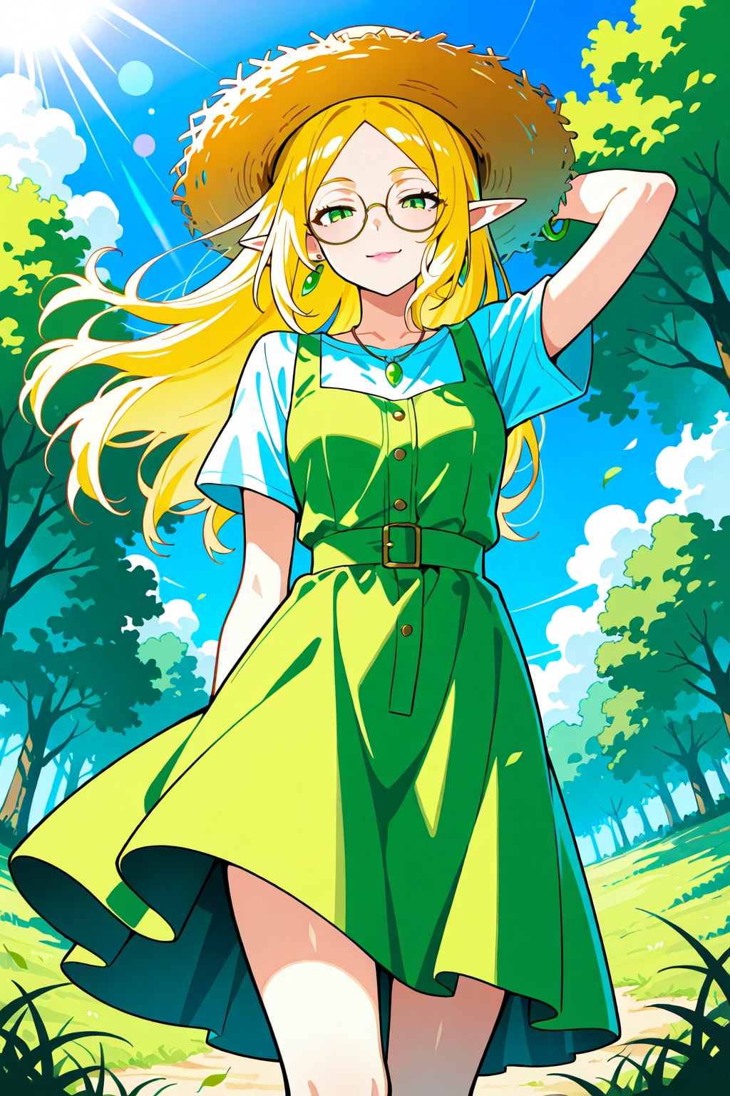 うちのエルフさんの夏