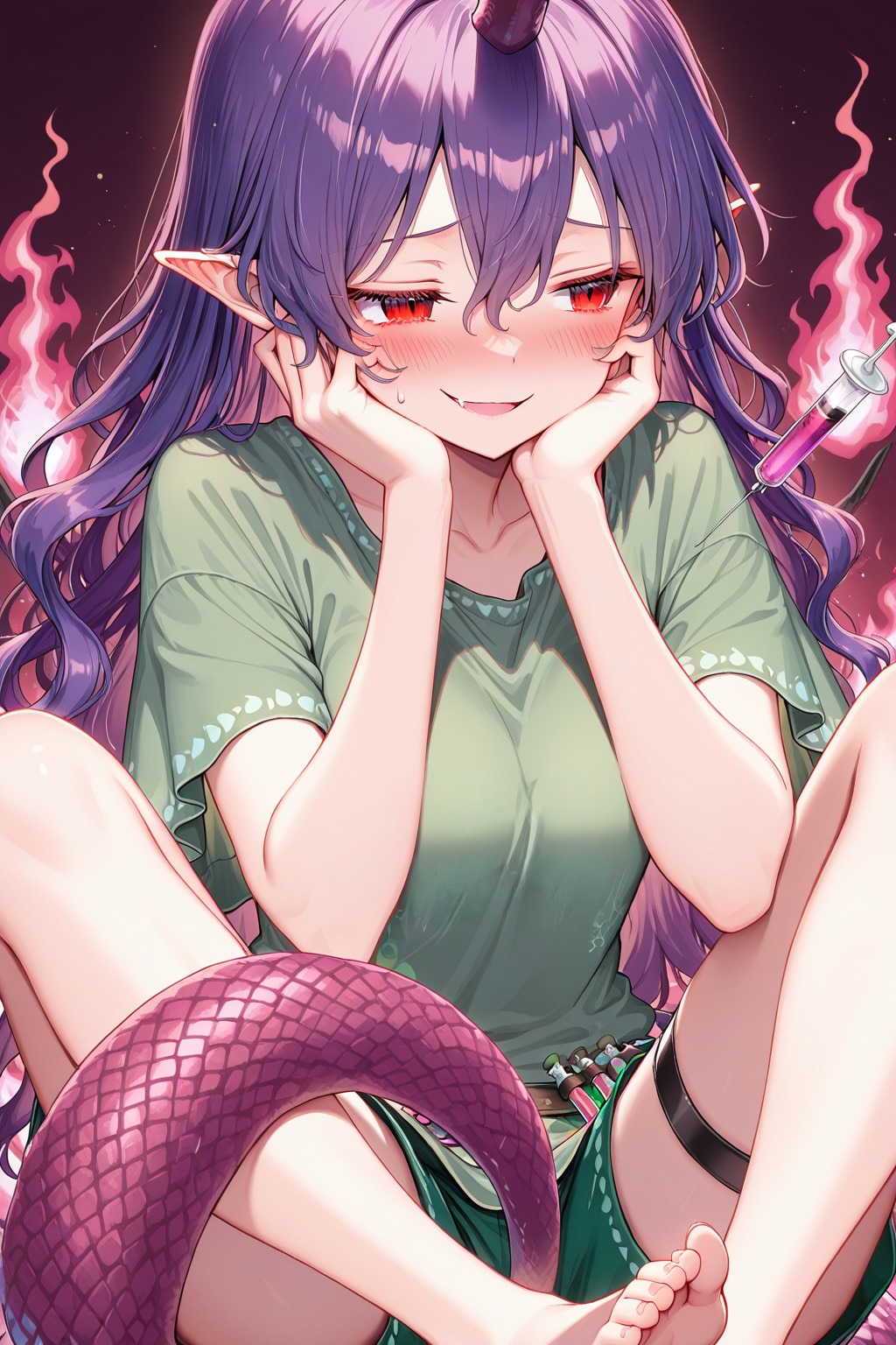 天火人ちやり（東方獣王園）