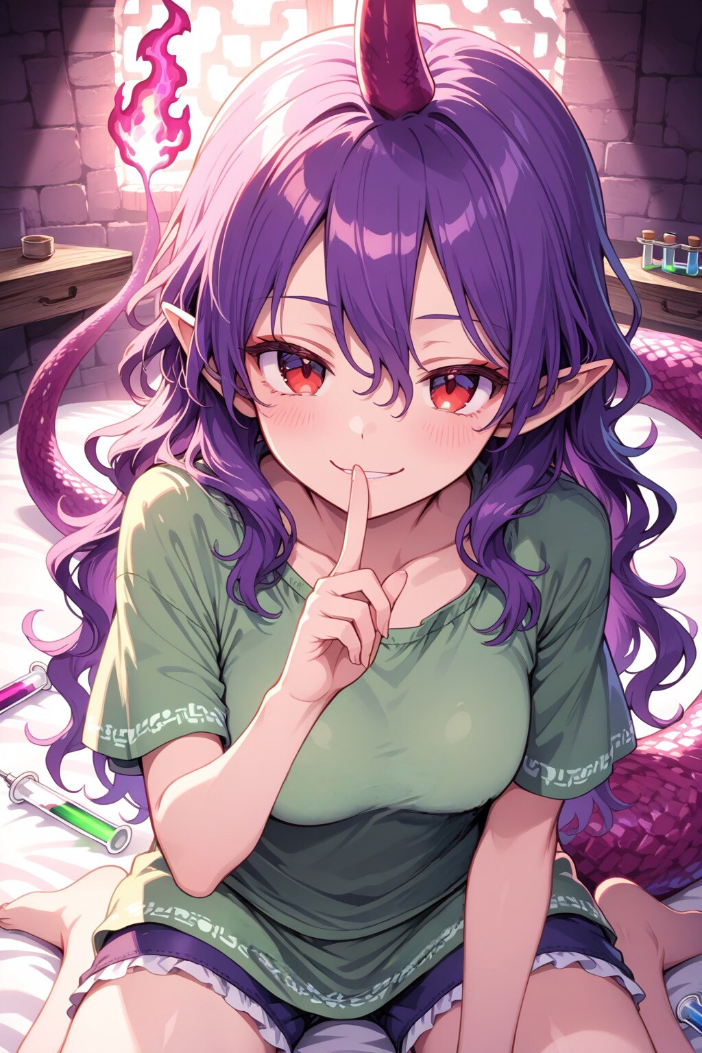 天火人ちやり（東方獣王園） | の人気AIイラスト・グラビア