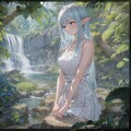 森の中のエルフ 3枚目