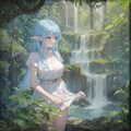 森の中のエルフ 2枚目