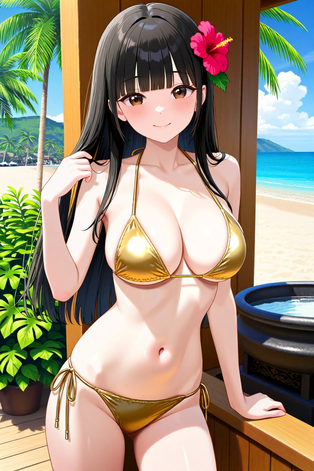 ゴールデンなビキニサキちゃん