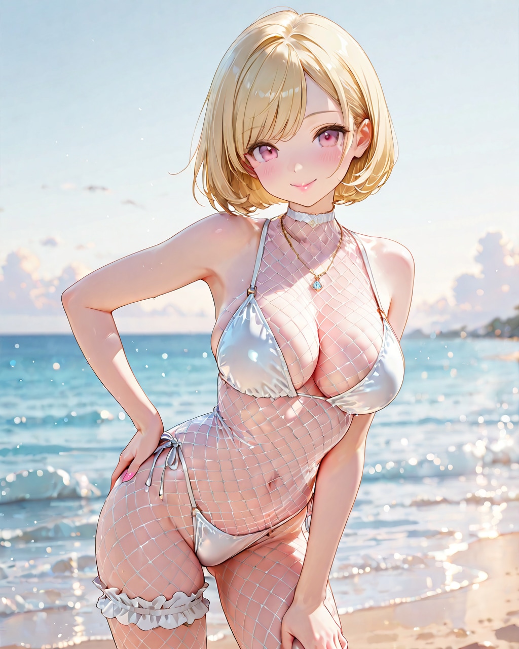 白ビキニ