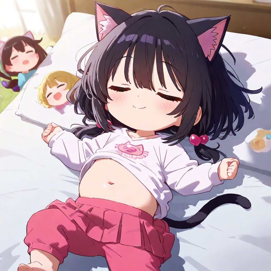 寝る子は育つ (レッドリボンじゃ-なくなっているなぁ-_i2i。