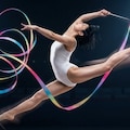 新体操部に入部したシルバーセラフィア 7枚目