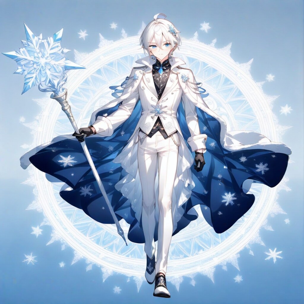 氷の魔術師 | の人気AIイラスト・グラビア