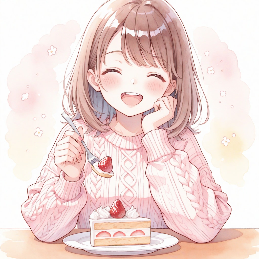 苺のショートケーキ！