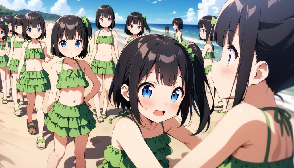 水着リトリ増殖試行3