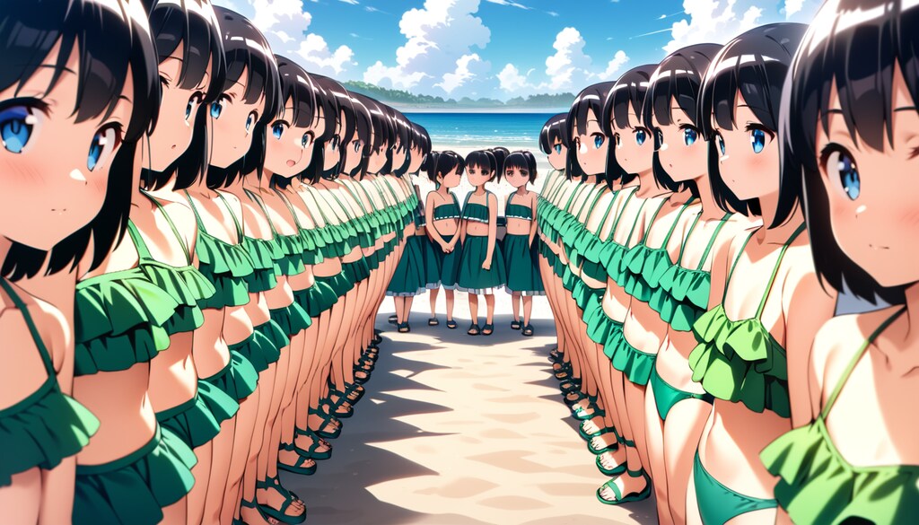 水着リトリ増殖試行3